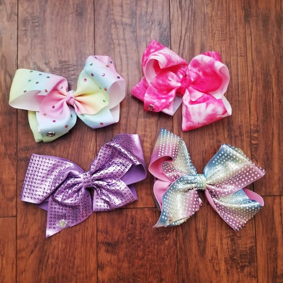 JoJo Siwa Other - Bundle of 4 Large JoJo Bows